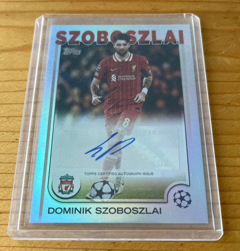 Dominik Szoboszlai 2024 Topps Chrome /25
