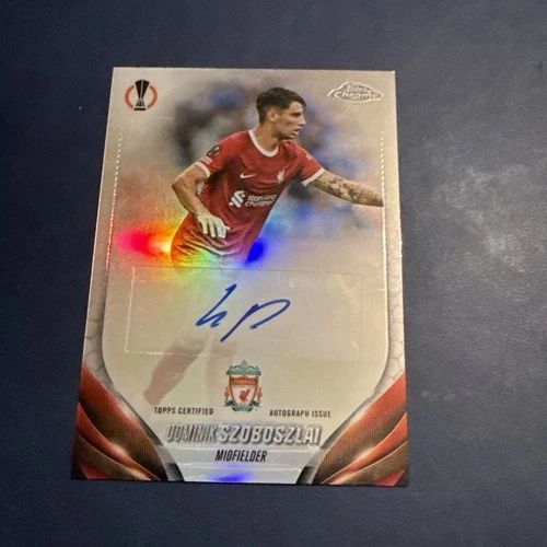 Dominik Szoboszlai 2023 Topps Chrome