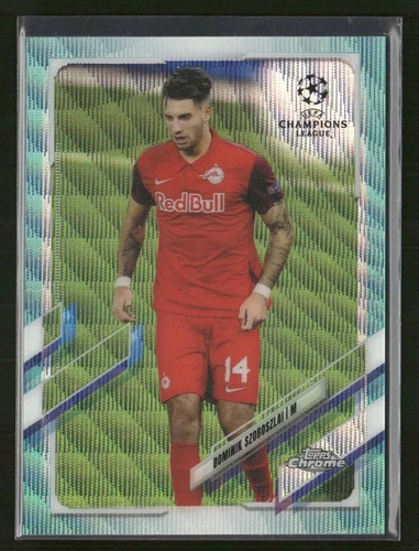 Dominik Szoboszlai 2020 Topps Chrome Aqua Wave /199