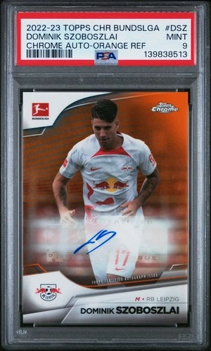 Dominik Szoboszlai 2022 Topps Chrome Bundesliga /25