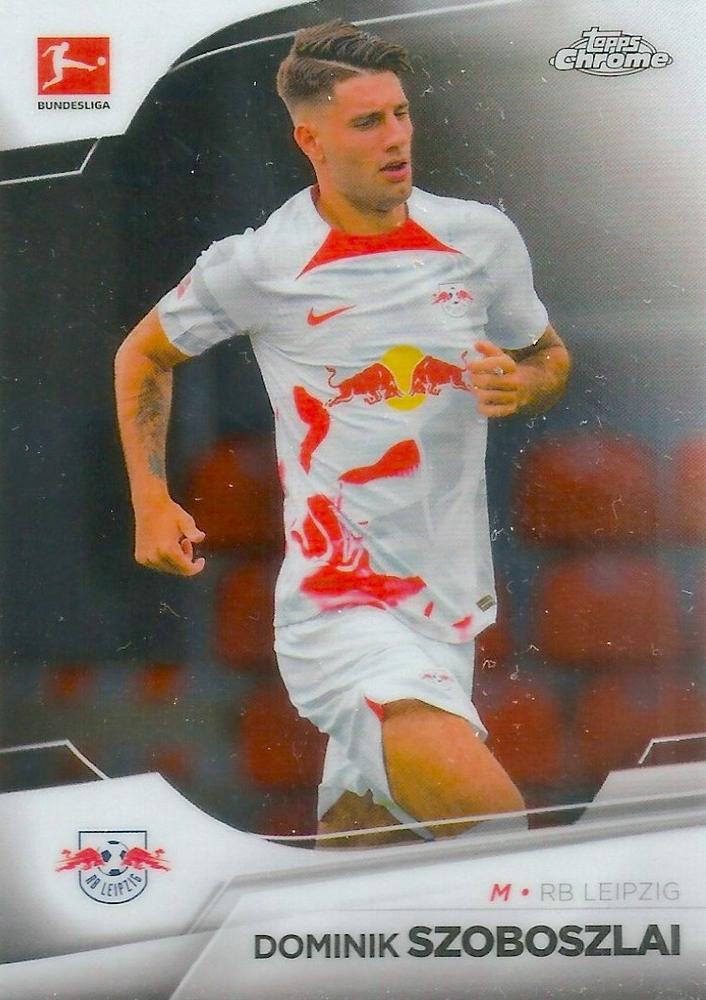 Dominik Szoboszlai 2022 Topps Chrome Bundesliga 56