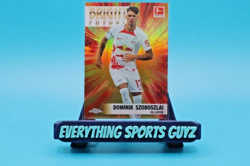 Dominik Szoboszlai 2022 Topps Chrome Bundesliga Gold /50
