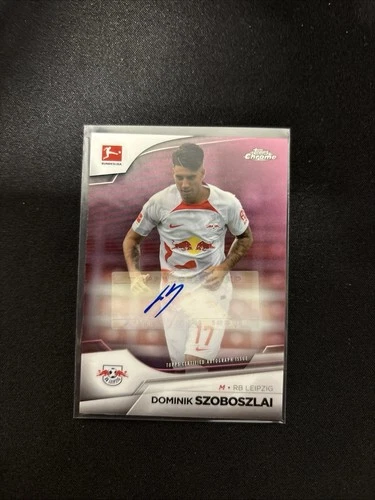 Dominik Szoboszlai 2022 Topps Chrome Bundesliga Pink /75