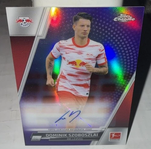 Dominik Szoboszlai 2021 Topps Chrome Bundesliga Purple /199