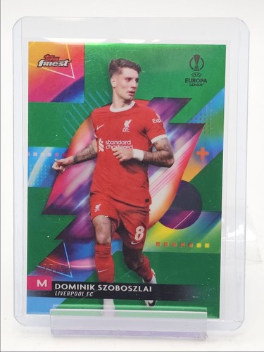Dominik Szoboszlai 2023 Topps Chrome Green Refractor /99