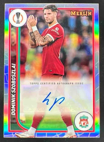 Dominik Szoboszlai 2023 Topps Chrome Merlin