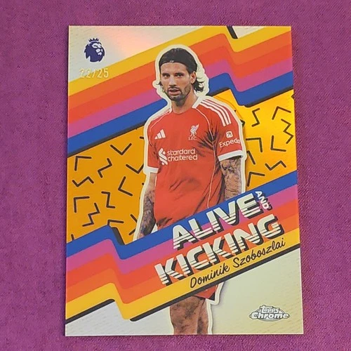 Dominik Szoboszlai 2026 Topps Chrome Premier League /25