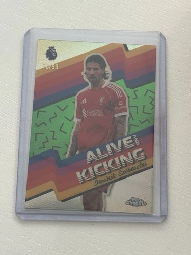 Dominik Szoboszlai 2025 Topps Chrome Premier League /99