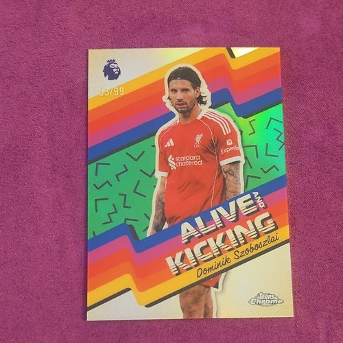 Dominik Szoboszlai 2026 Topps Chrome Premier League /99