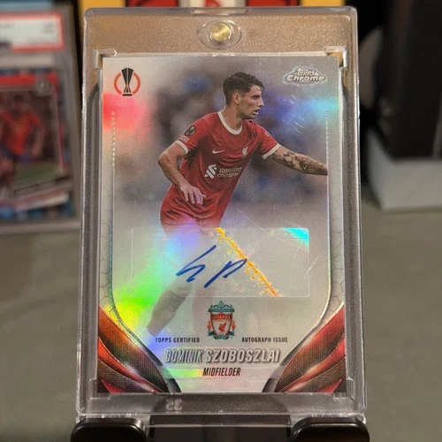 Dominik Szoboszlai 2023 Topps Chrome Refractor