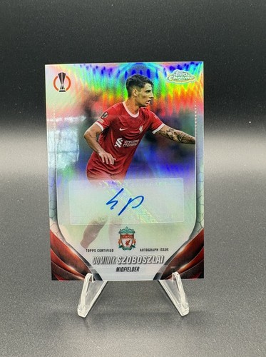 Dominik Szoboszlai 2023 Topps Chrome Refractor
