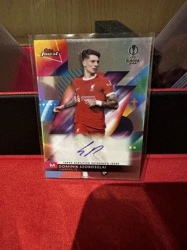 Dominik Szoboszlai 2023 Topps Chrome Refractor