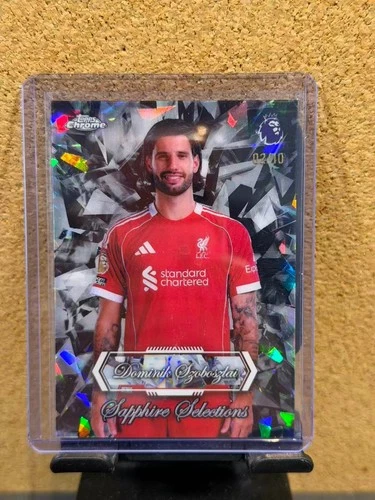 Dominik Szoboszlai 2023 Topps Chrome Sapphire /10