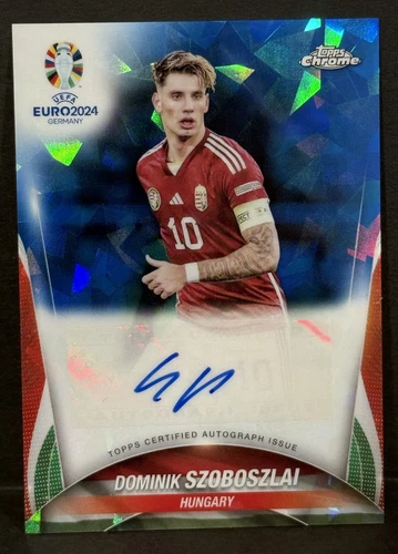 Dominik Szoboszlai 2024 Topps Chrome Sapphire