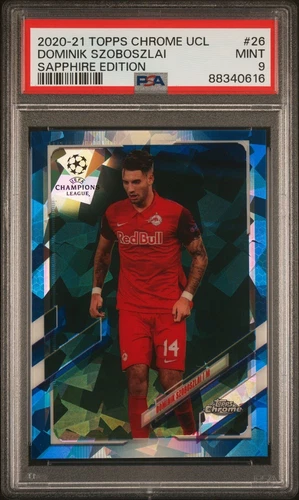 Dominik Szoboszlai 2020 Topps Chrome Sapphire