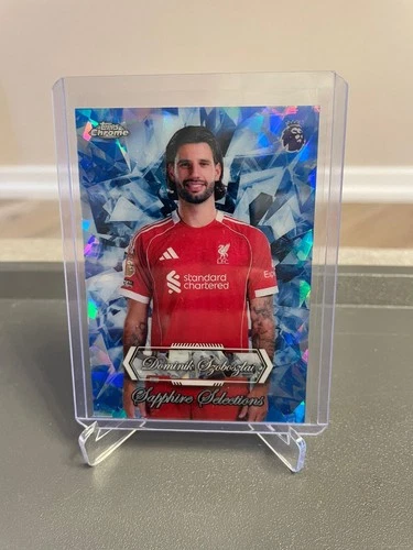 Dominik Szoboszlai 2025 Topps Chrome Sapphire