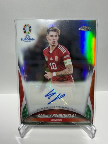 Dominik Szoboszlai 2024 Topps Chrome UEFA Euro Rifrattore