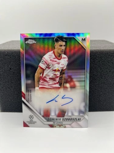 Dominik Szoboszlai 2021 Panini Chrome UEFA Refractor