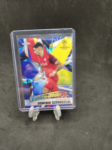 Dominik Szoboszlai 2020 Topps Chrome UEFA Sapphire