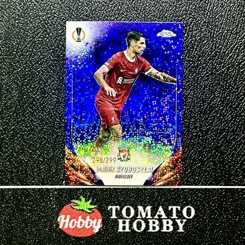 Dominik Szoboszlai 2023 Topps Chrome Violet Speckle Refractor /299
