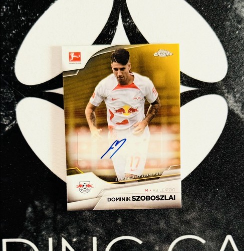 Dominik Szoboszlai 2022 Topps Cromo Bundesliga Oro /50
