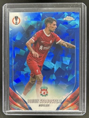 Dominik Szoboszlai 2023 Topps Cromo Zafiro Sapphire