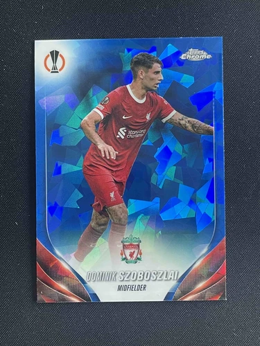 Dominik Szoboszlai 2024 Topps Cromo Zafiro Sapphire