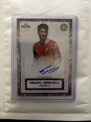 Dominik Szoboszlai 2024 Topps Deco /25