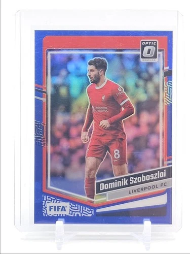 Dominik Szoboszlai 2023 Panini Donruss Optic Blue Prizm /99