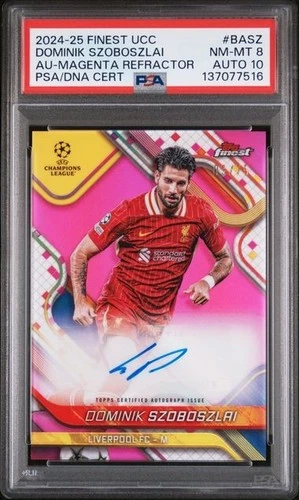 Dominik Szoboszlai 2024 Topps Finest /75