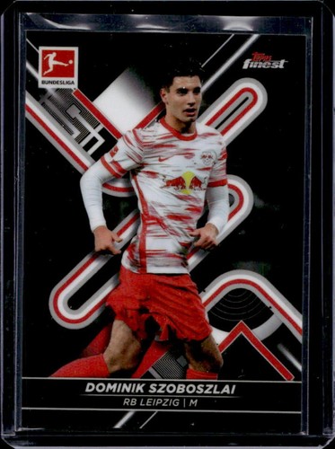 Dominik Szoboszlai 2021 Topps Finest Black Refractor /199
