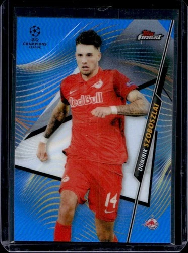 Dominik Szoboszlai 2020 Topps Finest Blue Refractor /150