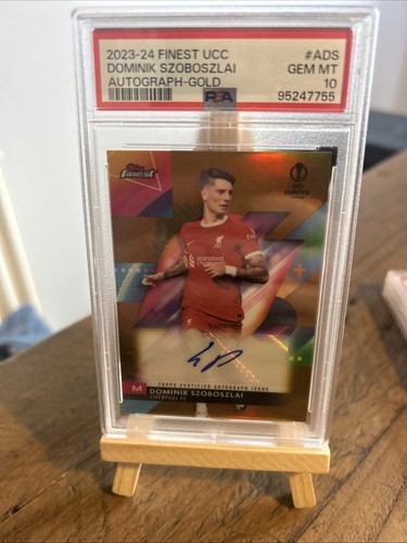 Dominik Szoboszlai 2023 Topps Finest Gold Refractor /50