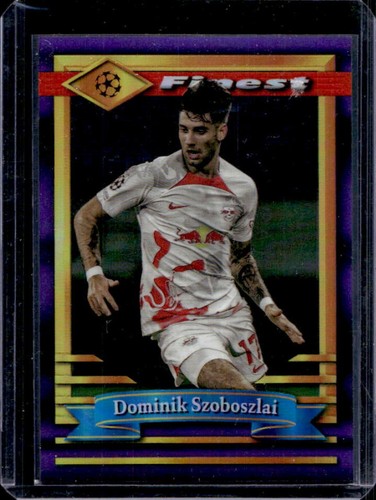 Dominik Szoboszlai 2022 Panini Finest Purple /15