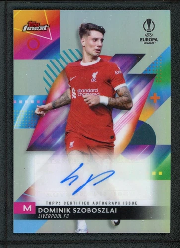 Dominik Szoboszlai 2024 Topps Finest Refractor