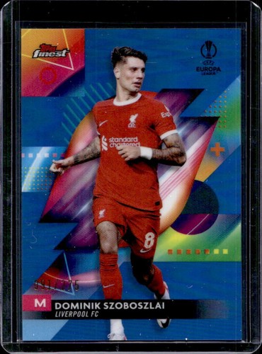 Dominik Szoboszlai 2023 Topps Finest Sky Blue /275