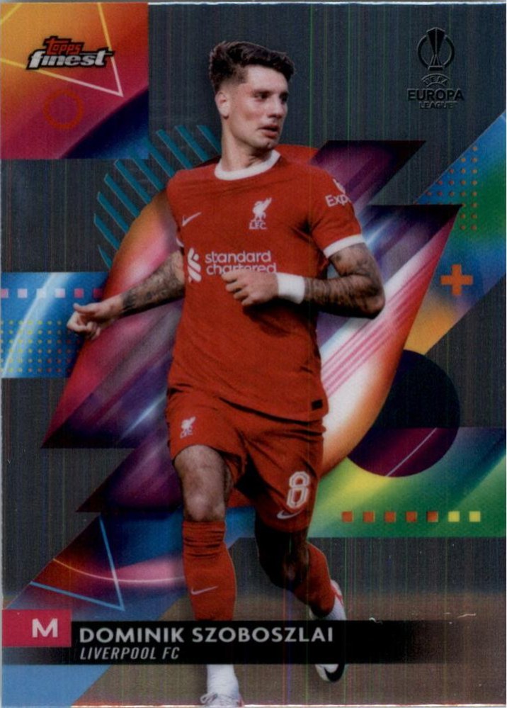 Dominik Szoboszlai 2023 Topps Finest UEFA Club Competitions