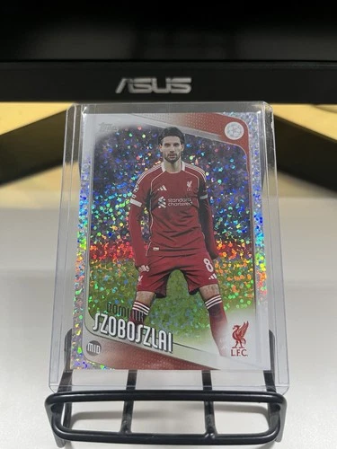 Dominik Szoboszlai 2024 Topps Flagship Sparkle Refractor /25