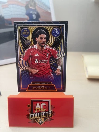 Dominik Szoboszlai 2025 Topps Gold Premier League Gold