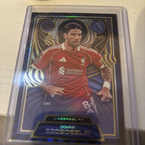 Dominik Szoboszlai 2025 Topps Gold Premier League Gold /99