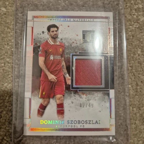 Dominik Szoboszlai 2024 Panini Impeccable 03/49
