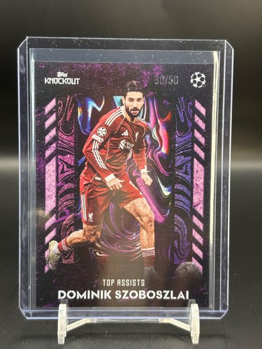 Dominik Szoboszlai 2025 Topps Knockout /50