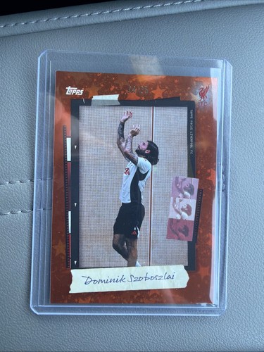 Dominik Szoboszlai 2024 Topps Liverpool Focus /24
