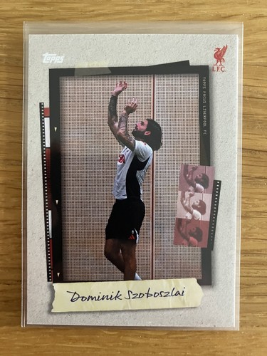 Dominik Szoboszlai 2025 Topps Liverpool Focus