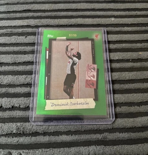 Dominik Szoboszlai 2025 Topps Liverpool Focus /99