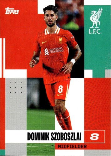 Dominik Szoboszlai 2024 Topps Liverpool Team Set