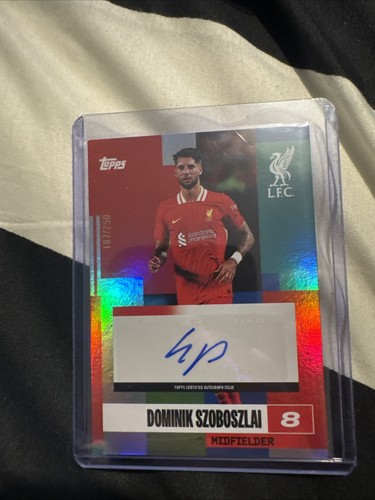 Dominik Szoboszlai 2024 Topps Liverpool Team Set /250