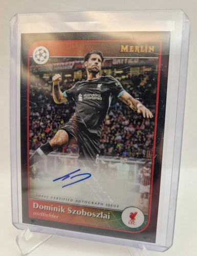 Dominik Szoboszlai 2024 Topps Merlin Chrome /10