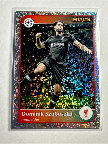 Dominik Szoboszlai 2024 Topps Merlin Chrome