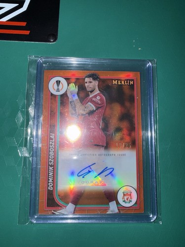 Dominik Szoboszlai 2023 Topps Merlin Chrome /25